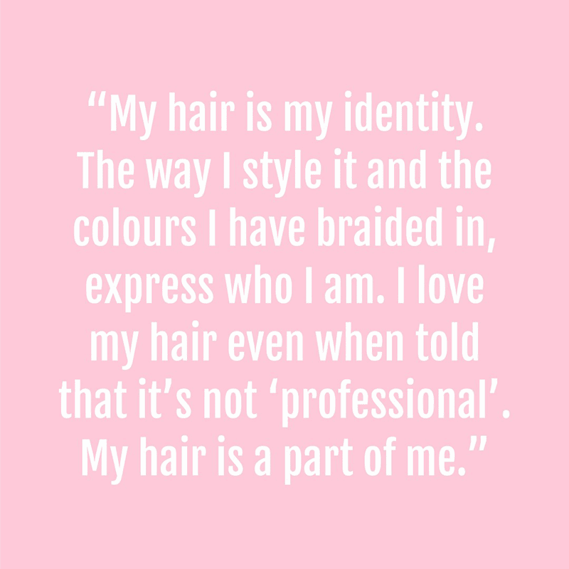 Quote: My hair is my identity.
